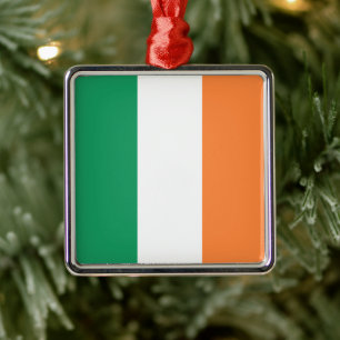 Ierse Nationale Vlag, Ierse standaard, Banier Metalen Ornament