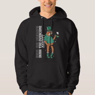 Ierse Overwin Angst Stress Bewustzijn Luiaard Hoodie