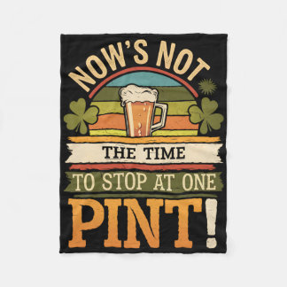 Ierse Patty's Groene St Paddy Grappige Saint Patri Fleece Deken