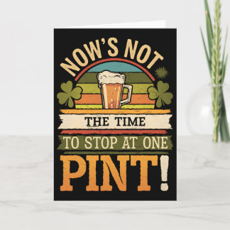 Ierse Patty's Groene St Paddy Grappige Saint Patri Kaart