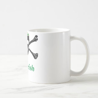 Ierse piraatschedel en kruisgraten koffiemok