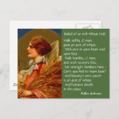  Ierse Poëzie St Patricks Day PC Briefkaarten (Voorkant / Achterkant)