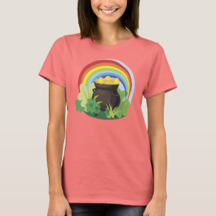 Ierse pot met gouden T-shirt
