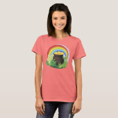 Ierse pot met gouden T-shirt (Voorkant volledig)