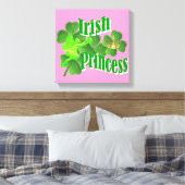 Ierse prinses canvas afdruk (Insitu (Slaapkamer))