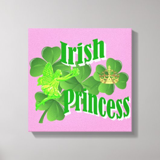 Ierse prinses canvas afdruk (Voorkant)