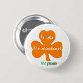 Ierse protestantse Button (Voorkant /achterkant)
