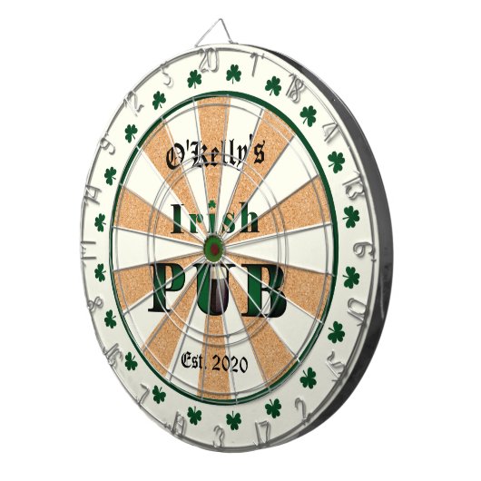 Ierse Pub Bar Tavern Dart Boards dartboards Dartbord (Voorkant Rechts)