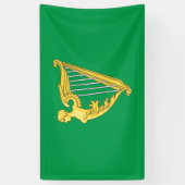 Ierse Republikeinse vlag Spandoek (Verticaal)