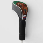 Ierse Rode Setter     Golfheadcover (Schuin)