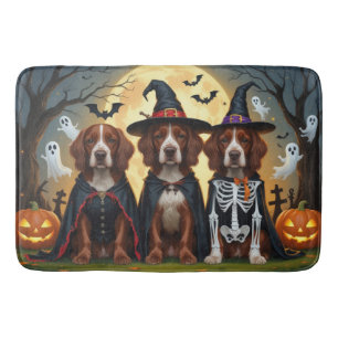 Ierse Rode Setter Honden Pompoen Halloween Grappig Badmat