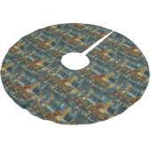 Ierse Rode Setter Kerstvakantie Kerstboom Rok (Gekanteld)