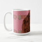 Ierse Rode Setter Koffiemok (Links)
