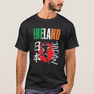 Ierse rugbyvlag noodlijdend Ierland Japan T-shirt