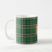 Ierse ruit St. Patrick's Day Koffiemok (Links)