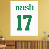 Ierse Saint Patrick's Day Canvas Afdruk (Insitu (Woonkamer))