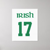 Ierse Saint Patrick's Day Canvas Afdruk (Voorkant)