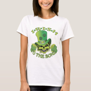Ierse schedel t-shirt