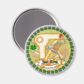 Ierse schoonheidsmagneet magneet (Voorkant / Achterkant)