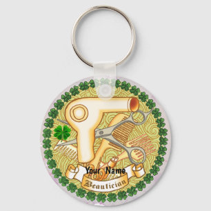 Ierse schoonheidsspecialiste sleutelhanger