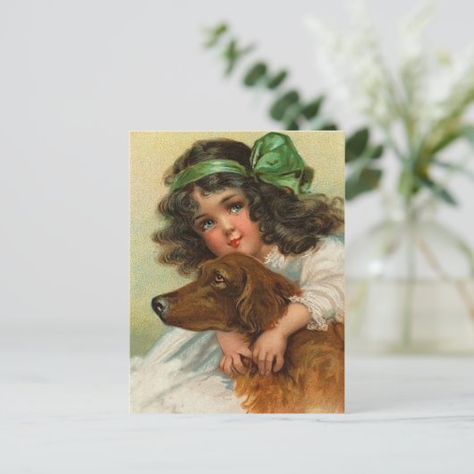 Ierse Setter Briefkaarten (Staand voorkant)