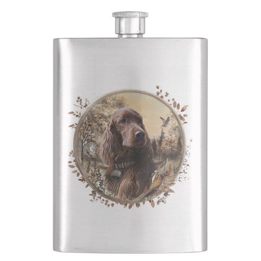 Ierse Setter Flacon (Voorkant)