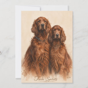 Ierse Setter Kaart
