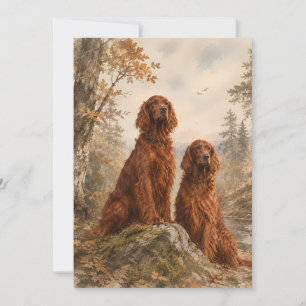 Ierse Setter Kaart