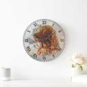 Ierse setter met fazant grote klok (Huis)