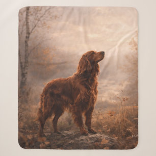 Ierse Setter Sherpa Deken