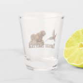Ierse Setter Shot Glas (Achterkant)