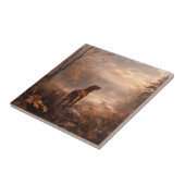 Ierse Setter Tegeltje (Zijkant)