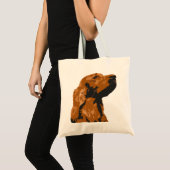 Ierse Setter Tote Bag (Voorkant (product))