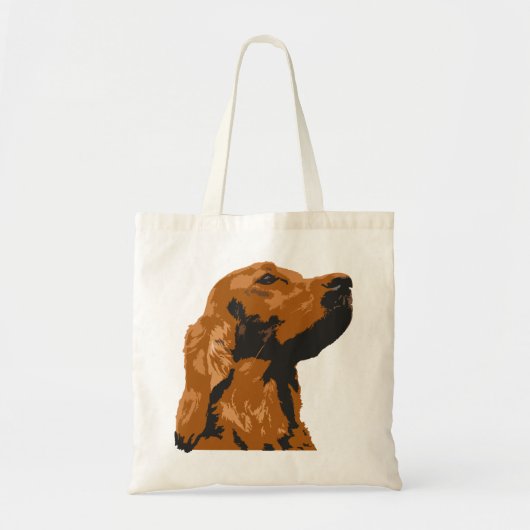 Ierse Setter Tote Bag (Voorkant)