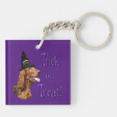 Ierse Setter Trick Sleutelhanger (Achterkant)