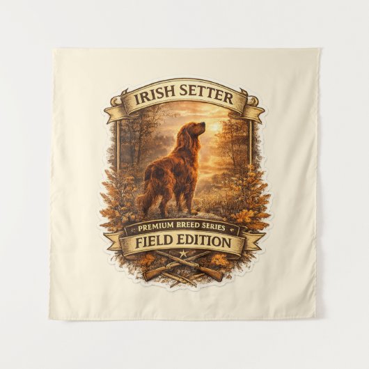 Ierse Setter Wandkleed (Voorkant)