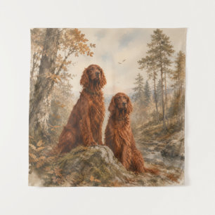 Ierse Setter Wandkleed