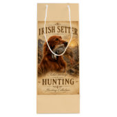 Ierse Setter Wijn Cadeautas (Achterkant)