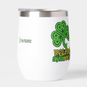 Ierse Shamrock aangepaste naam (Rechts)
