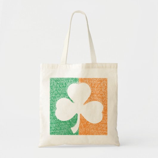 Ierse Shamrock aangepaste tas - kies stijl (Voorkant)