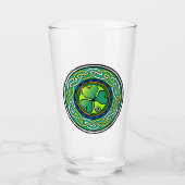 Ierse shamrock glas (Voorkant)