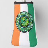 Ierse shamrock golfheadcover (Draai 90)