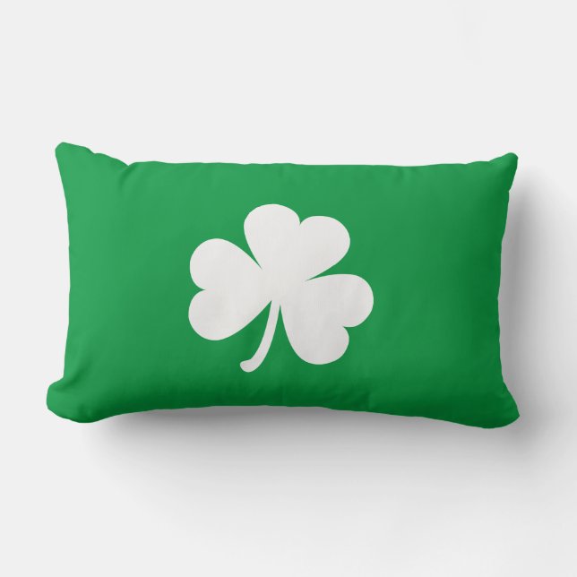  Ierse Shamrock Kussen (Voorkant)