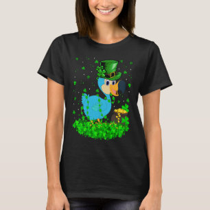 Ierse Shamrock Leprechaun Dodo Vogel St Patrick's  T-shirt