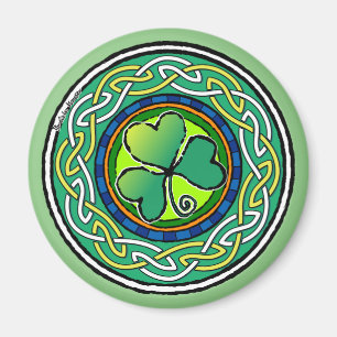 Ierse shamrock magneet