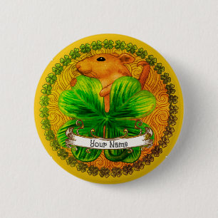 Ierse shamrock Mouse pin Button