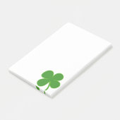 Ierse Shamrock Post-it® Notes (Schuin)
