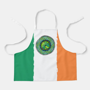 Ierse shamrock schort