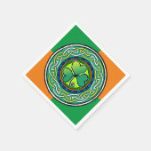 Ierse shamrock servet (Hoek)