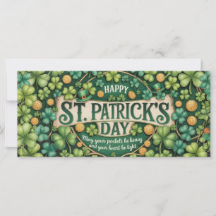 Ierse Shamrock Viering Design